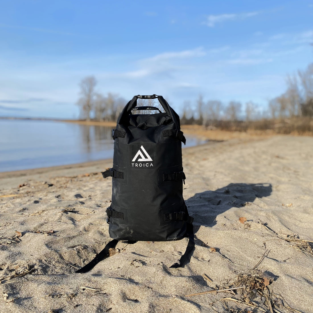 Troica Waterproof Backpack — 30L Dry Bag for Hiking, Commuting & Travel